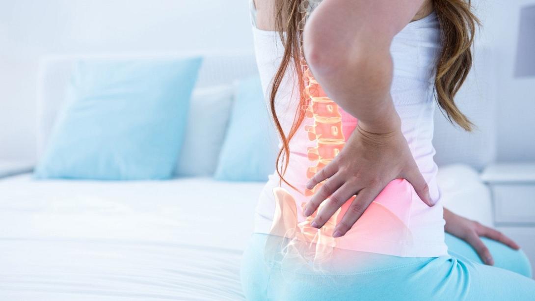 μέση - πόνος