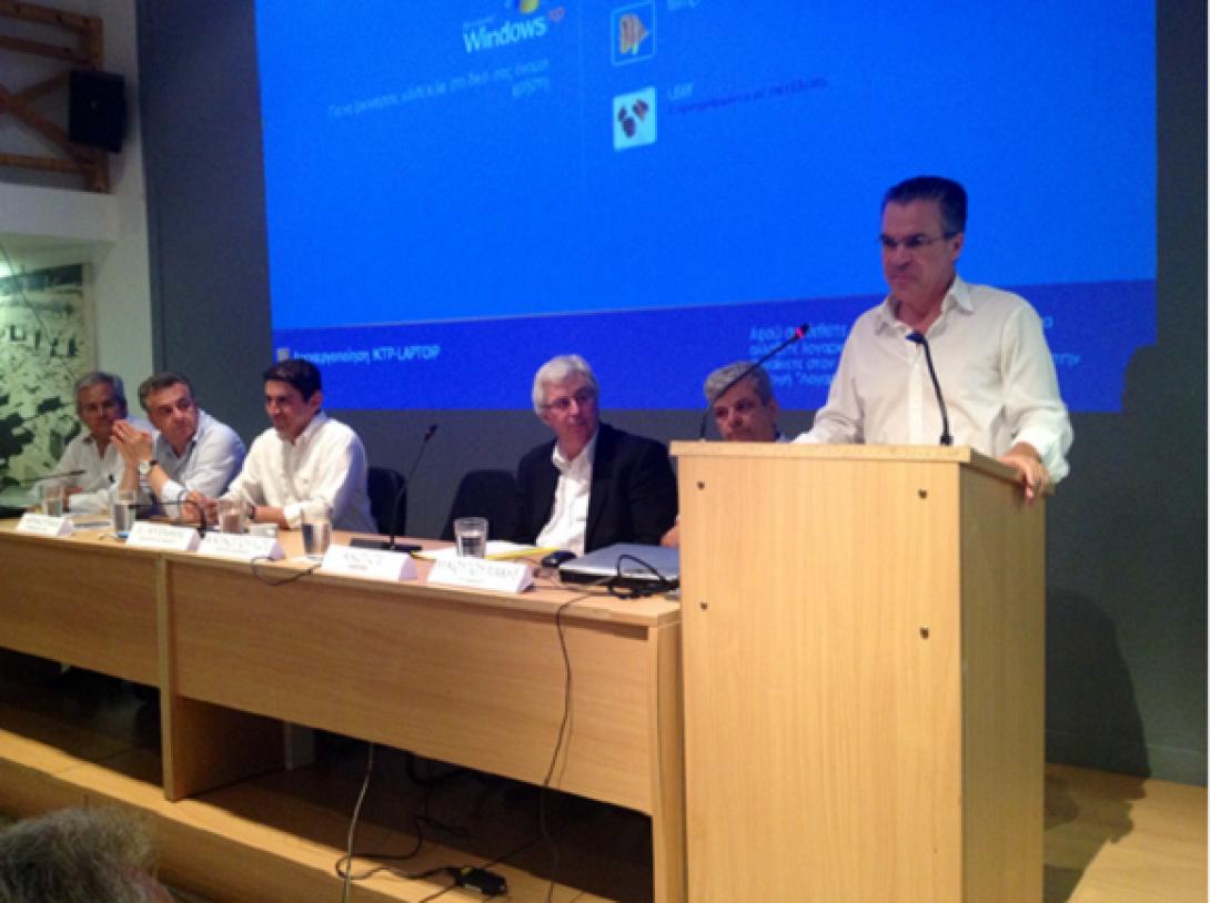 Ηράκλειο: Ημερίδα για την αυτοδιοίκηση παρουσία του Αργύρη Ντινόπουλου