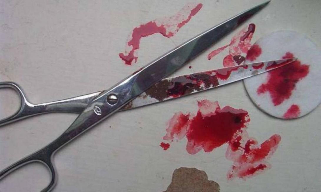 Τον τραυμάτισε με ψαλίδι