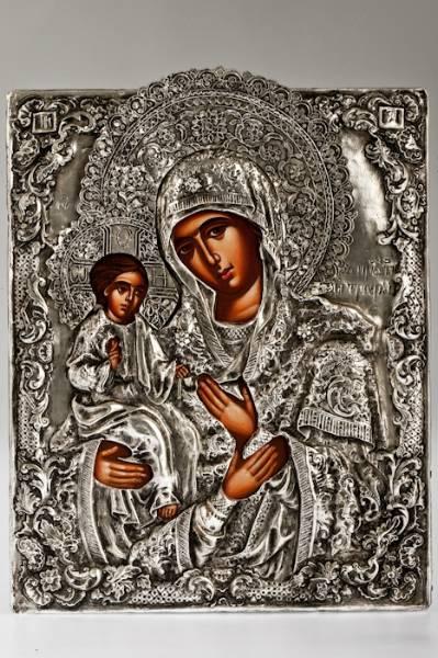 Η εικόνα της Παναγίας της Τριχερούσας