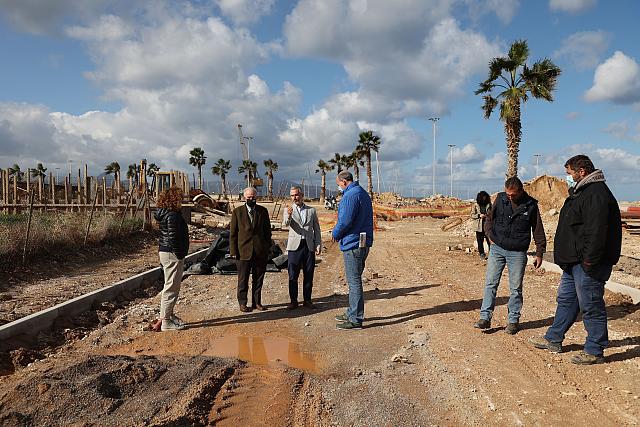 Τα έργα στην περιοχή των "Θαλασσινών".