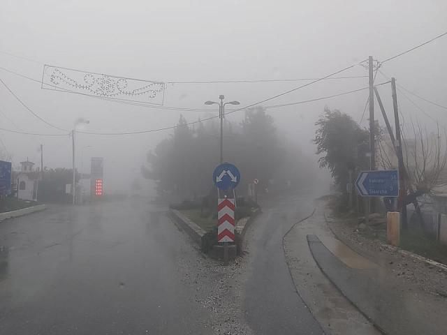 Η κακοκαιρία "Διομήδης" έφτασε στα Ανώγεια