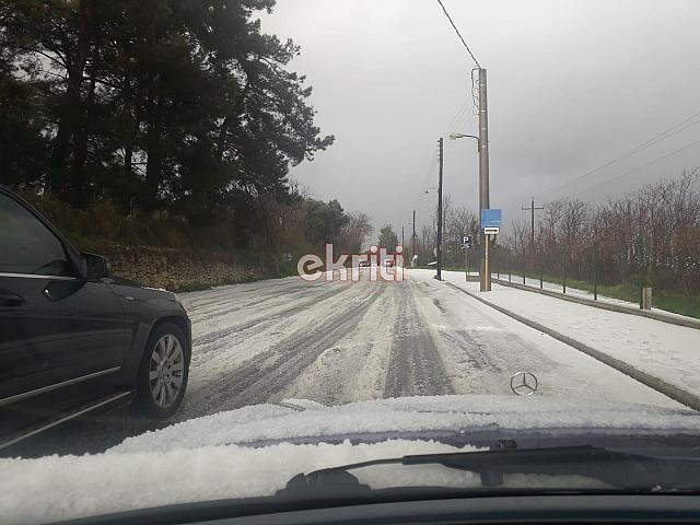 κνωσος χιονια