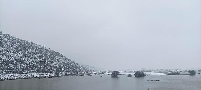 Οροπέδιο Λασιθίου χιόνια