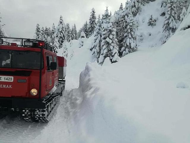 ΕΜΑΚ χιόνια