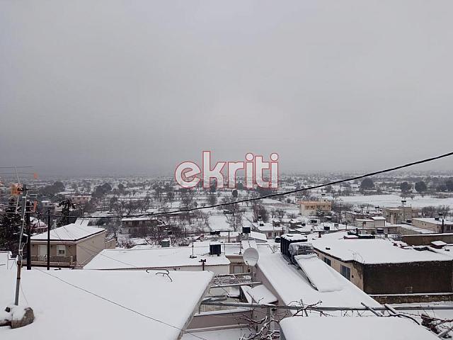 Οροπέδιο Λασιθίου - Χιόνια