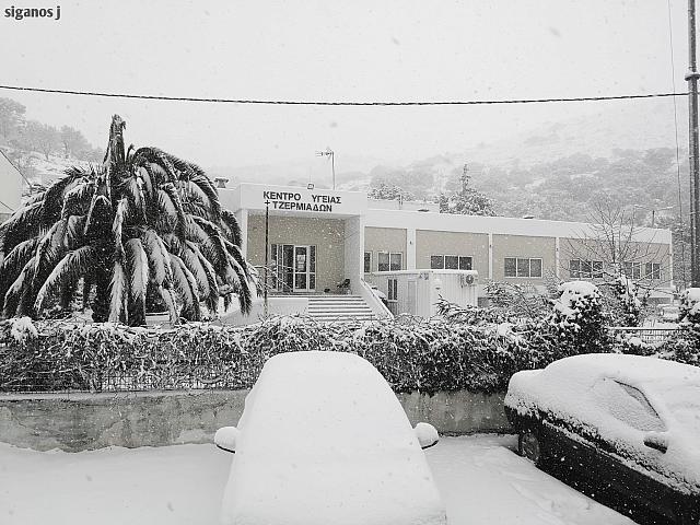 χιόνια στο Οροπέδιο Λασιθίου