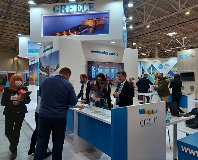Η Περιφέρεια Κρήτης συμμετείχε στην τουριτική έκθεση στο Βουκουρέστι 