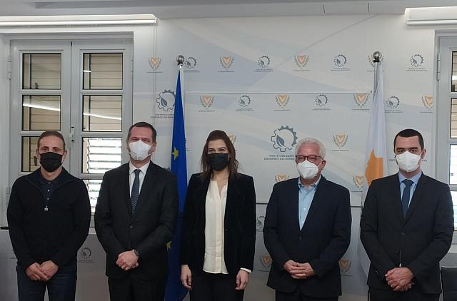 Σύσκεψη της Διοίκησης του ΑΔΜΗΕ με την Υπουργό Ενέργειας Κύπρου στη Λευκωσία