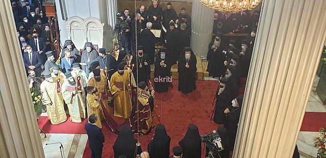 άγιος μηνάς ενθρόνιση