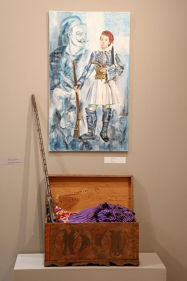 εγκαίνια έκθεση Ευζωνες