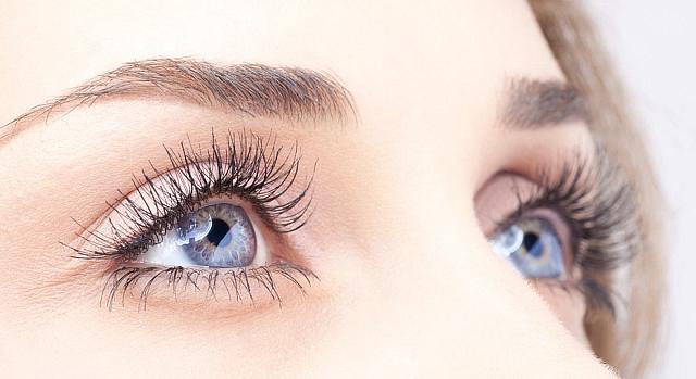 μάτια, μακριές βλεφαρίδες