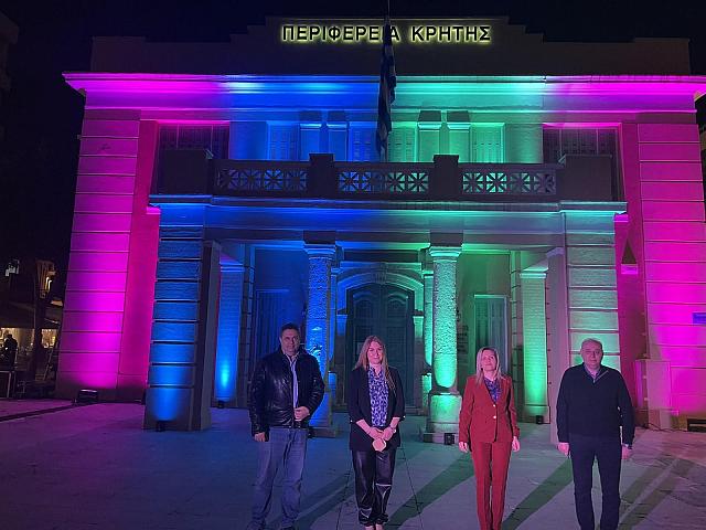 Φωταγώγηση της Περιφέρειας Κρήτης