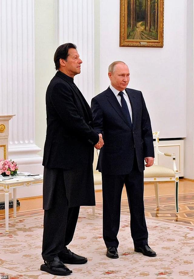 Το Πακιστάν υποστηρίζει τη ρωσική επίθεση στην Ουκρανία.