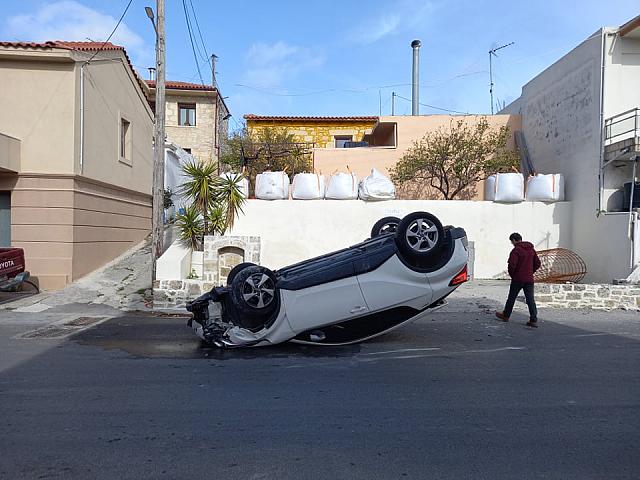τροχαίο αγία βαρβάρα