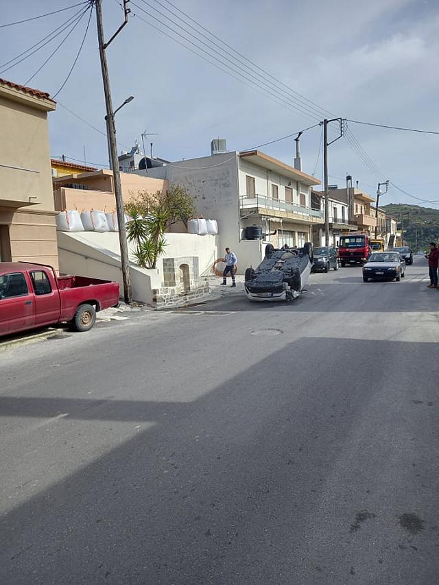 τροχαίο αγία βαρβάρα