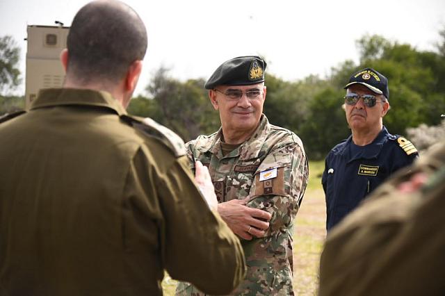 Δημόκριτος Ζερβάκης: Επίσημη Επίσκεψη Αρχηγού της Εθνικής Φρουράς στο Ισραήλ