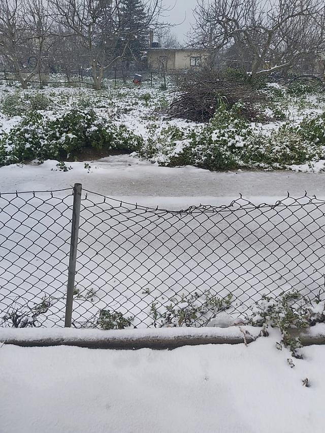 χιόνια στην Αγία Βαρβάρα