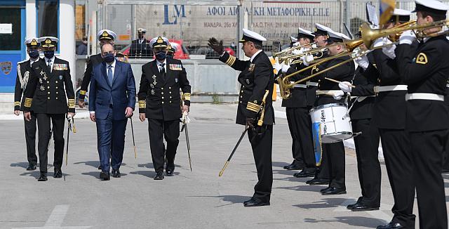 Τελετή&nbsp;παράδοσης – παραλαβής των καθηκόντων του νέου Αρχηγού του Λιμενικού Σώματος – Ελληνικής Ακτοφυλακής Αντιναυάρχου Λ.Σ. Γεώργιου Αλεξανδράκη