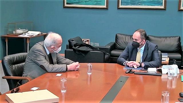 Συνάντηση Λαμπρινού - Πέτσα