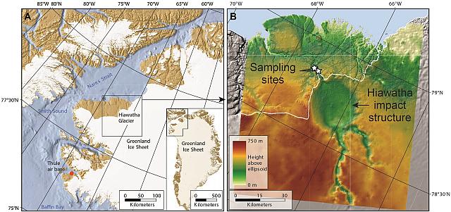 Γροιλανδία κρατήρας
