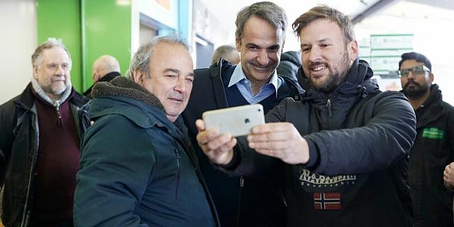 Ο πρωθυπουργός από την Λαχαναγορά Ρέντη 