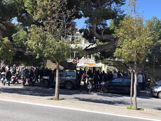 πορεία εργατικό κέντρο οικοδόμοι