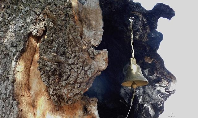 καμπάνα δεντροκκλησιας αγιου Παισίου