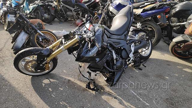 τροχαιο με μηχανη