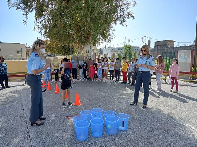 Μαθητές εξοικειώθηκαν με τους βασικούς κανόνες ορθής συμπεριφοράς στους δρόμους 