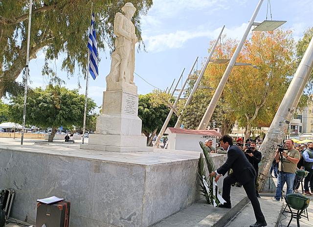 Τίμησαν την επέτειο των Εθνικών Αγώνων και της Εθνικής Αντίστασης