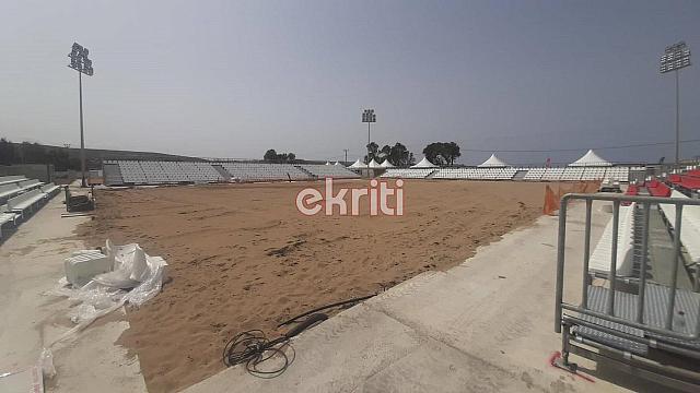 γήπεδο beach volley καρτερός