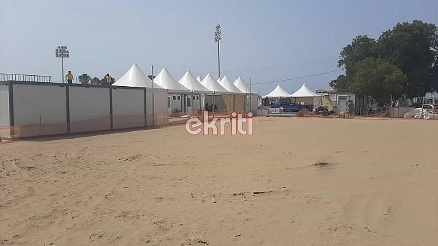 γήπεδο beach volley καρτερός