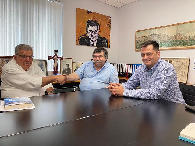 Γιάννης Γιαννάκενας και Παναγιώτης Δούμας στην Πατριωτική Ένωση