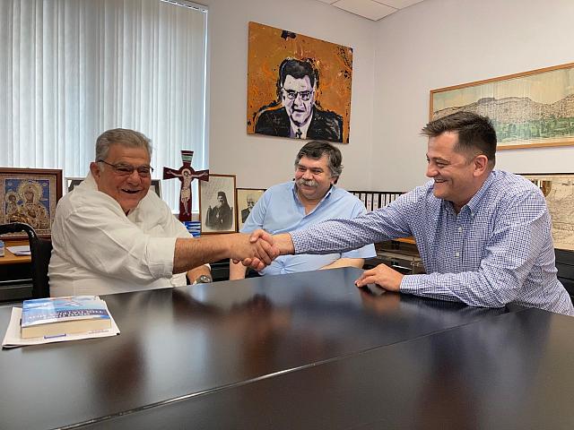 Γιάννης Γιαννάκενας και Παναγιώτης Δούμας στην Πατριωτική Ένωση