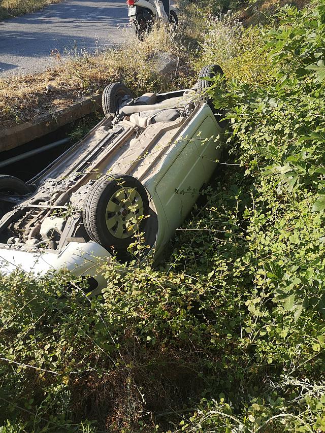 τροχαιο - χαντακι