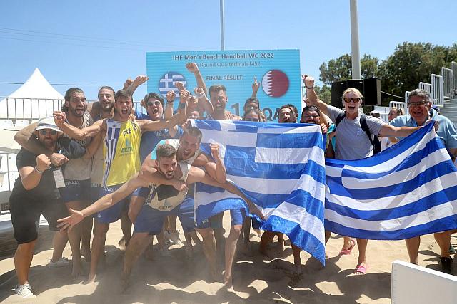 Beach Handball Εθνική ανδρων