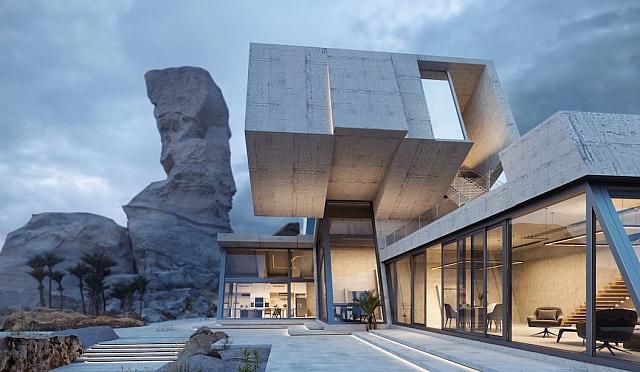 Το εντυπωσιακό σπίτι που μοιάζει να αιωρείται 