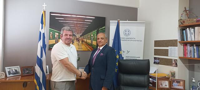 Ο Περιφερειακός Διευθυντής Εκπαίδευσης Κρήτης καλωσόρισε τους νέους Διευθυντές Εκπαίδευσης.