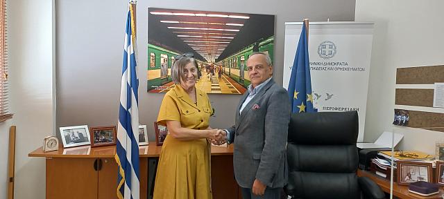 Ο Περιφερειακός Διευθυντής Εκπαίδευσης Κρήτης καλωσόρισε τους νέους Διευθυντές Εκπαίδευσης.