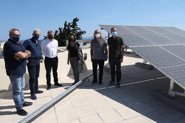 Ηράκλειο: Πράσινη ενέργεια στο γηροκομείο των ιδρυμάτων των Α. και Μ. Καλοκαιρινού