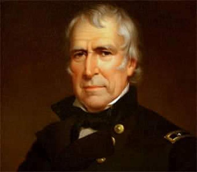 Ο Ζαχαρίας Τέιλορ, 12ος Πρόεδρος των Η.Π.Α.