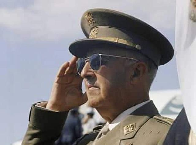 Ο δικτάτορας στρατηγός Φράνκο που κυβέρνησε την Ισπανία από το 1936 έως το 1975