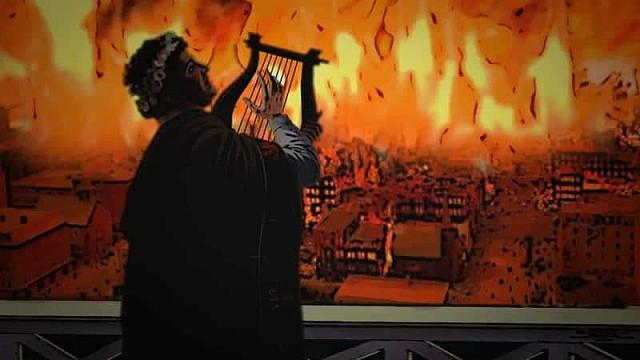 Το έτος 64 κάηκε η Ρώμη από μεγάλη πυρκαγιά