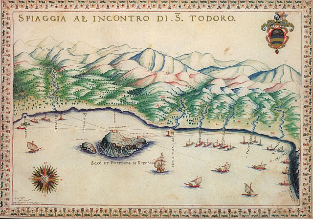 Αναπαράσταση της νησίδας Θοδωρού