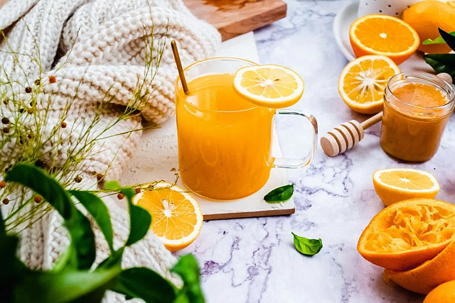 πορτοκάλι με μέλι