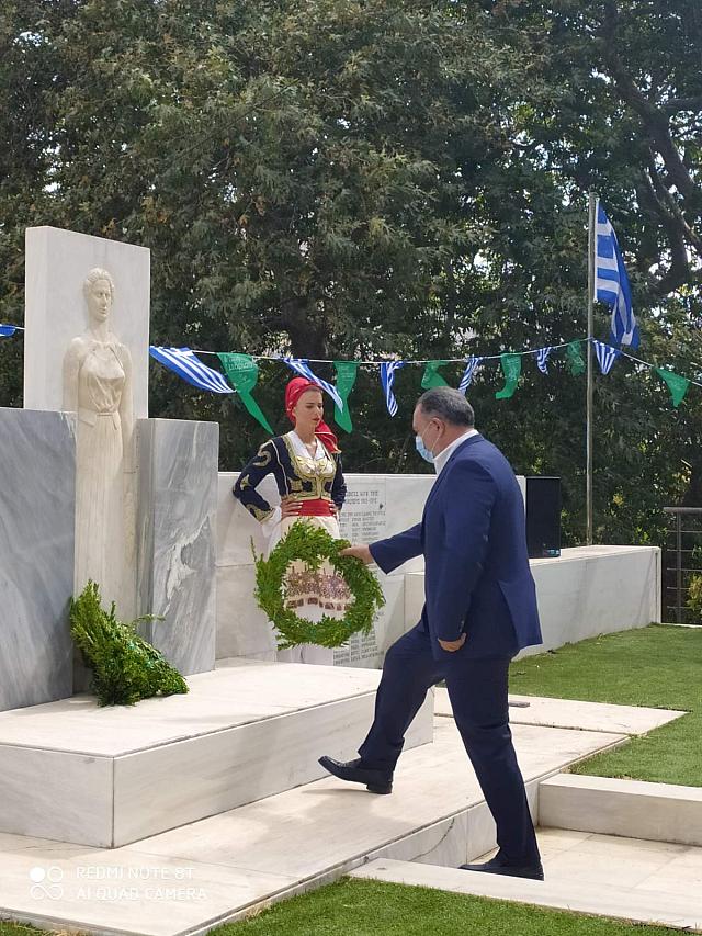 Ο Πρόεδρος της ΠΕΔ Κρήτης Γιάννης Κουράκης για 78η Επέτειο του Ολοκαυτώματος των χωριών του Κέντρους