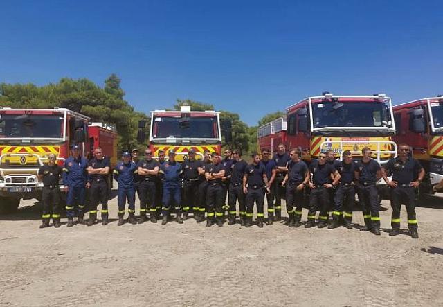 γαλλοι πυροσβέστες