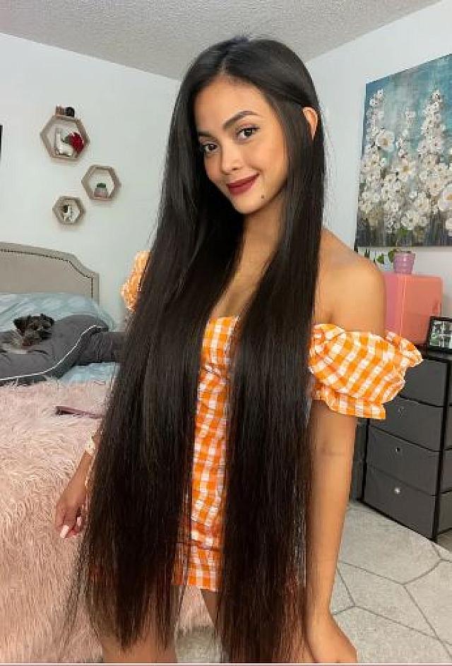 γυναικα με μεγαλα μαλλια