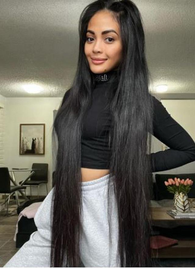 γυναικα με μεγαλα μαλλια